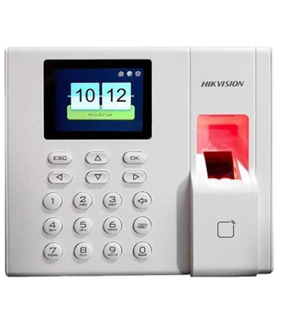 Hikvision DS-K1A8503MF-B Parmak İzi ve Mifare Kart Okuyucu Bağımsız Terminal(LCD,Keypad Batarya) Güvenlik Aksesuarları