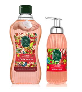 Eyüp Sabri Tuncer 1,5 lt+500 ml Amber Doğal Zeytinyağlı Köpük Sabun Sabunlar