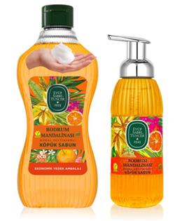 Eyüp Sabri Tuncer 1,5 lt+500 ml Bodrum Mandalina Köpük Sabun Sabunlar