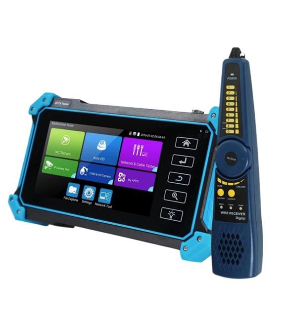 Nova NVC-IPC5100C PLUS IP-HDTVI-CVI-AHD CCTV Tester Kablo Bulucu +WB