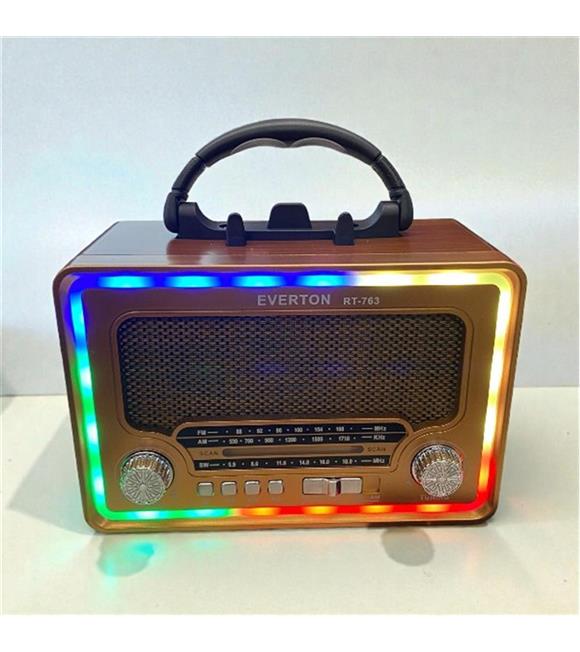 Everton RT-763  Bluetooth Usb-Micro Sd Nostaljik Radyo