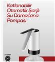 Apache K3 Şarjlı Su Pompası (Usb Şarj Grişi-Şarj Lambası-Paslanmaz Çelik)
