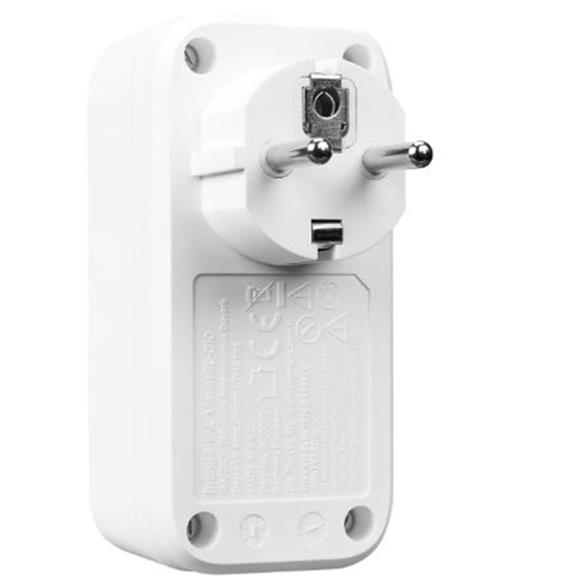 S-link SL-010 16A-250V 750 Joule Anahtarlı Isıya Duyarlı Devre ve Akım Korumalı Tekli Priz
