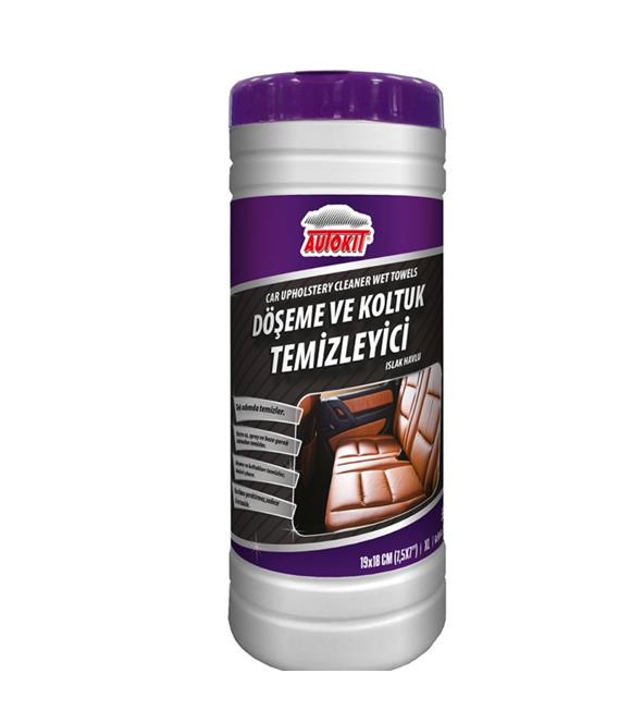 AUTOKIT DÖŞEME TEMİZ ISLAK HAVLU 50Lİ FA2-1300