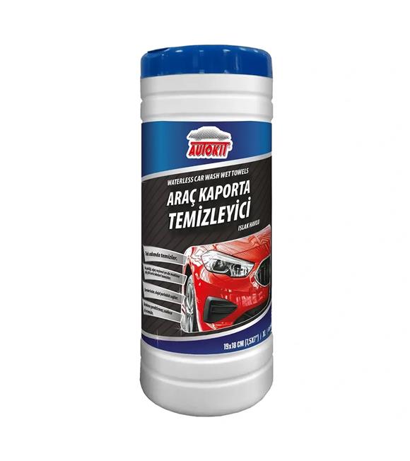 AUTOKIT KAPORTA TEMİZ  ISLAK HAVLU 50Lİ FA2-1302