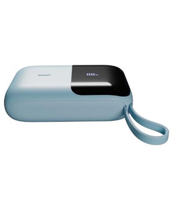 S-link P109M 10000mAh 5W Mavi LCD Taşınabilir Pil Şarj Cihazı Powerbank