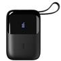S-link P109M 10000mAh PD20W .5W Siyah LCD Taşınabilir Pil Şarj Cihazı Powerbank