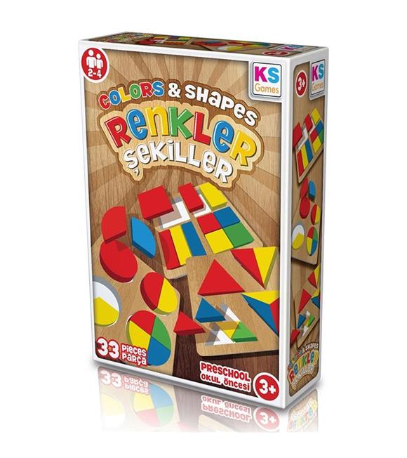Ks Games Renkler Ve Şekiller Eğitici Oyunlar Okul Öncesi