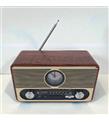 Everton RT-566 Bluetooth-USB-SD-FM Şarjlı  Saatli Nostaljik Radyo