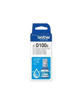 Brother BTD100C Cyan Mavi 5.000 Sayfa Şişe Mürekkep DCP-T230-T430-T530-T730-T830  MFC-T930-T935