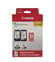CANQN PG-46 CL-56 Multipack 2'li Mürekkep Kartuş 50 adet 10x15 Fotoğraf Kağıdı Hediyeli Kartuşlar