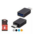 HADRON HDX5051 Type-C to USB Dişi Çevirici Metal - Çok Renkli Çevirici ve Konnektörler