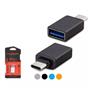 HADRON HDX5051 Type-C to USB Dişi Çevirici Metal - Çok Renkli