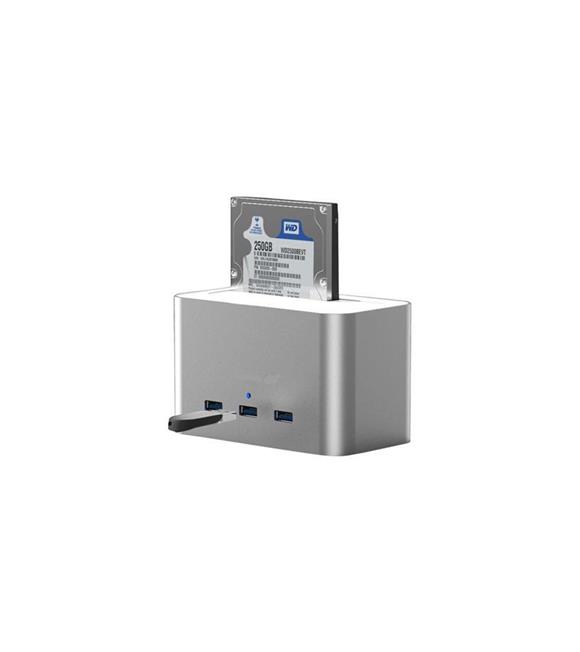 Hadron Codegen Alüminyum Usb3.0 3.5"-2.5" Sata 3 Port Usb Cdg-Doc-303 Docking Station Kategori Dışı