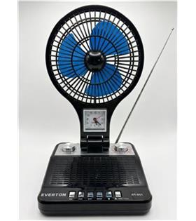 EVERTON RT-951  Bluetooth Fm-Usb-Tf-Aux Şarjlı, Fanlı  Nostaljik Radyo