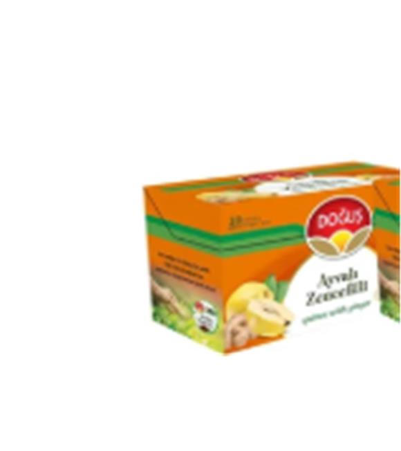 Doğuş Ayvalı Zencefilli Bitki Çayı Süzen Poşet 20x1,90 gr