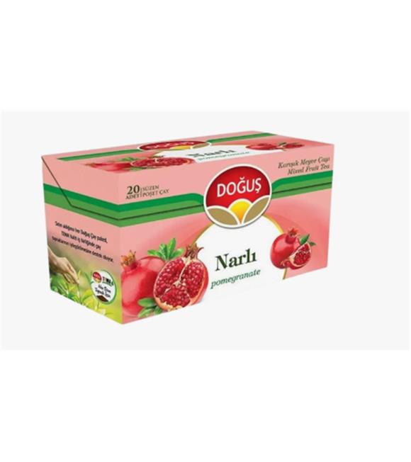 Doğuş Narlı Karışık Meyve Çayı Süzen Poşet Çay 20x1.90 gr