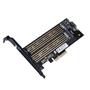 Dark DK-AC-PEM2X2 SATA + NVMe M.2 SSD PCI-E Kartı