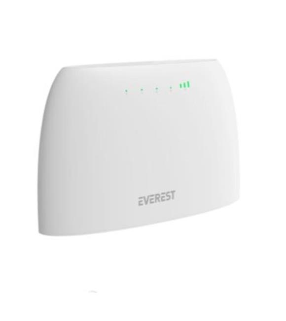 Everest EWR-4G03 300Mbps 2.4GHz Wifi 1xWan 1xLan 1xSIM Card 4G LTE Wireless Router
