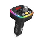 S-link SL-BT306 Çift USB 5V 3.1A Rainbow Işıklı Led Ekran TF Kartlı V5.0 Bluetooth Fm Transmitter_1