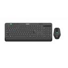 Everest KM-2620 Siyah Usb Sessiz Switch İnce Kablosuz Q Multimedia Klavye + Mouse Set