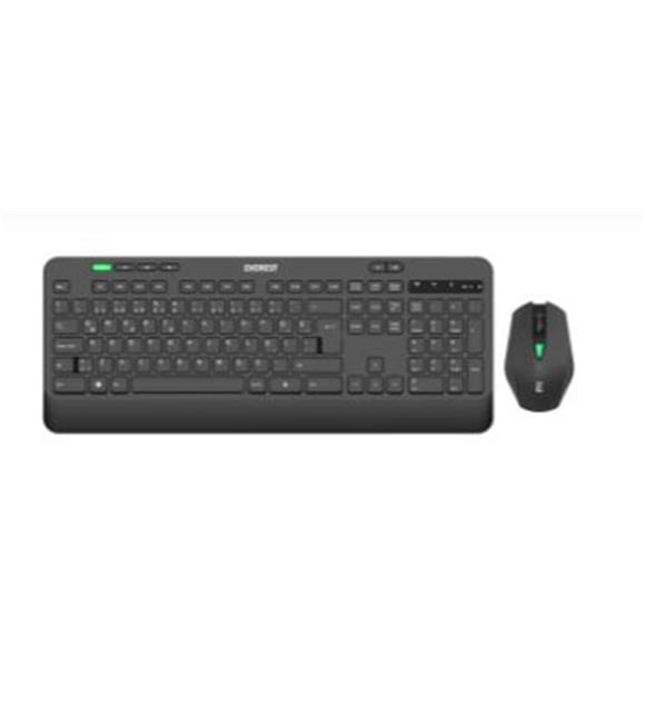 Everest KM-2620 Siyah Usb Sessiz Switch İnce Kablosuz Q Multimedia Klavye + Mouse Set Klavye,Mouse Set