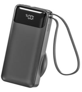 S-link G360 10000mAh PD35W+Magsafe 15W Type-C Kablolu Siyah LCD Taşınabilir  Powerbank