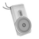S-link G360 10000mAh PD35W+Magsafe 15W Type-C Kablolu Beyaz LCD Taşınabilir Powerbank_1
