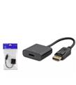 HADRON HDX7873 DisplayPort to HDMI Dişi Görüntü Dönüştürücü 4K 30 Hz - Siyah