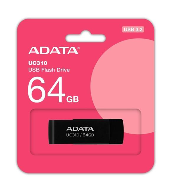ADATA UV150-64GB USB3.2 Black Flash Bellek USB Bellekler