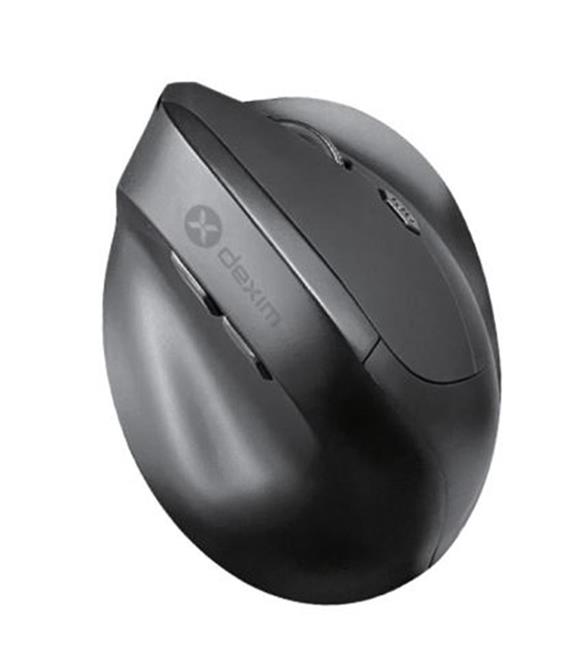 Dexim MW-060T Kablosuz & Bluetooth Şarj Edilebilir Ergonomik Dikey Mouse -DMA028