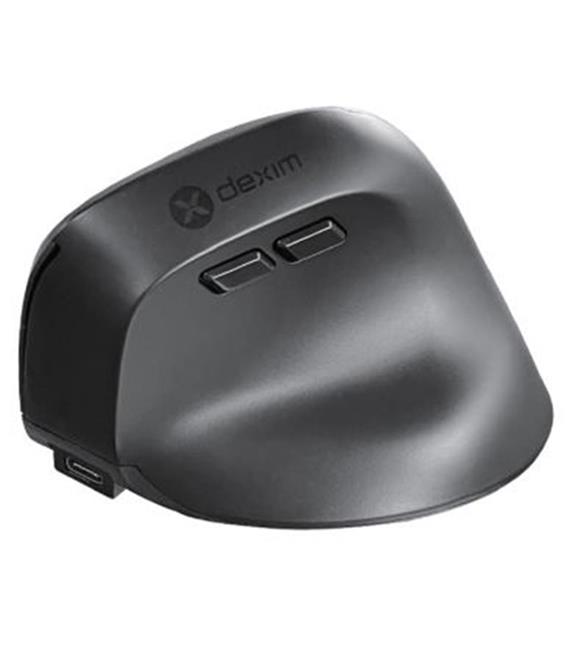 Dexim MW-060T Kablosuz & Bluetooth Şarj Edilebilir Ergonomik Dikey Mouse -DMA028