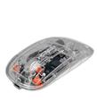 Dexim MW-002RT 2.4Ghz & Bluetooth Kablosuz Şarj Edilebilir Şeffaf Sessiz Mouse-DMA025