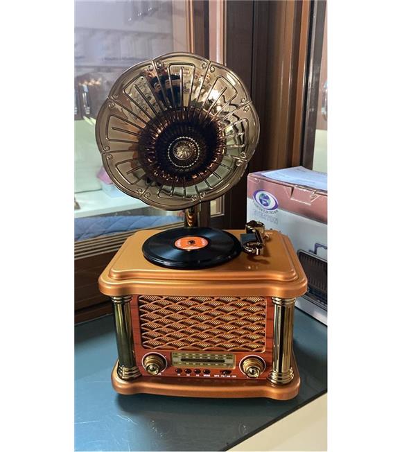 Everton Rt-586  Bluetooth Fm-Usb-Tf-Aux  Şarjlı Nostaljik Radyo