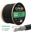 Feny FN-CAT690 305Mt 23AWG 0,57MM Çift Ceket Gold Dış Mekan Cat6 UTP Kablo Ağ Kablosu ve Konnectörler