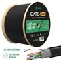 Feny FN-CAT690 305Mt 23AWG 0,57MM Çift Ceket Gold Dış Mekan Cat6 UTP Kablo