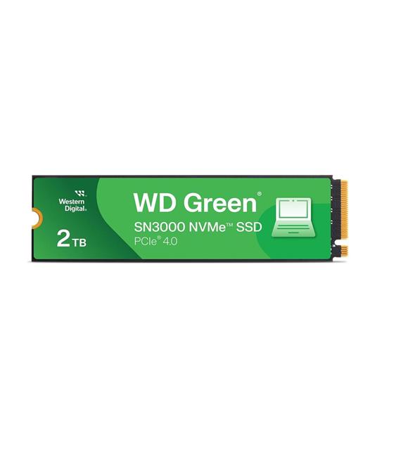 Wd 2TB Green SN3000 M.2 NVMe 5.000 MB-4.000 MB WDS200T4G0E Ssd Disk