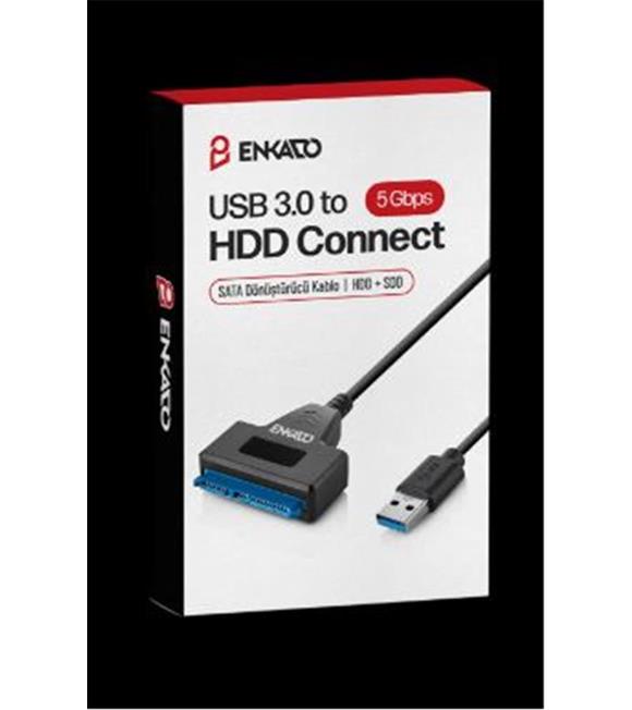 ENKADO EKD-UH80 USB 3,0 TO 5GBPS HDD CONNECT ADAPTÖR