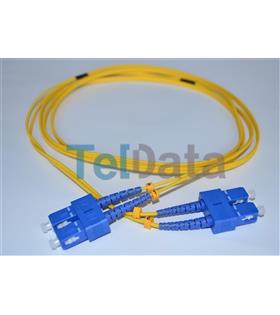TELDATA TLD-SC112 SC-UPC-SC-UPC SM DX 2 METRE FIBER OPTIK PATCHCORD
