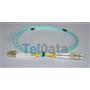 TELDATA TLD-LCLCOM21 LC-UPC-LC-UPC MM DX OM3 1 METRE FIBER OPTIK PATCHCORD