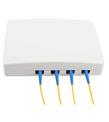 TELDATA TLD-FTTH465 FTTH SONLANDIRMA KUTUSU SIMPLEX-4 PORT-INDOOR-WHITE