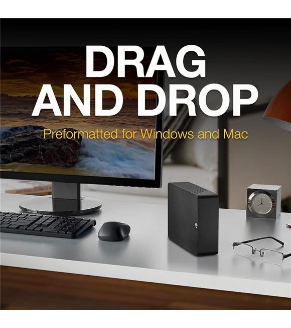 Seagate 16TB Expansion Desktop STKP16000400 USB 3.0 3.5" Taşınabilir Harici Harddisk Harici Diskler