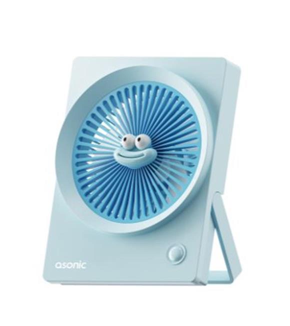 Asonic AFN23 Mavi 500mAh 3 Hız Kademeli Masaüstü Usb Fan_1