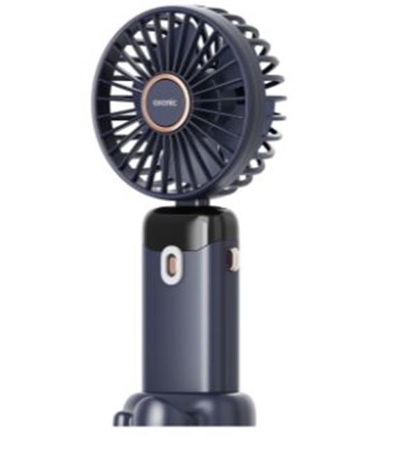 Asonic AFN28 Lacivert 500mAh 3 Kademe Dijital Göstergeli Katlanabilir Mini USB Fan_1