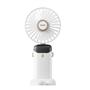 Asonic AFN28 Beyaz 500mAh 3 Kademe Dijital Göstergeli Katlanabilir Mini USB Fan