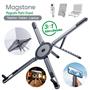 Feny FN-MS10 Magstone 360° Dönebi·len Ayarlanabi·li·r Kademeli· 3i·n1 Magsafe Laptop Stand