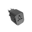 S-link SW-KC028 2-USB 2.4A Yedek Akım Sigortalı 100-240V Universal Çevirici Priz Adaptör_1