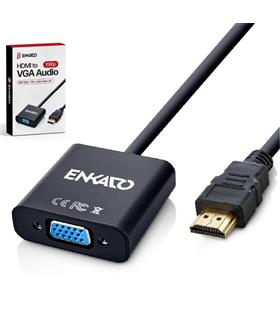 ENKADO EKD-HV10 HDMI TO 1080P VGA + AUDİO ADAPTER