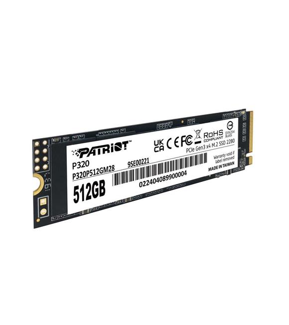 Patriot 512GB P320 3000-2200MB-s NVMe M.2 SSD (P320P512GM28) Ssd Disk_1