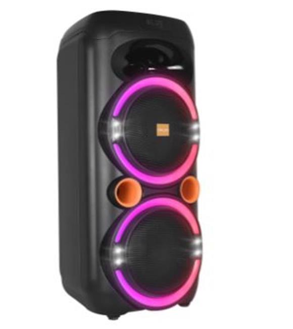 Mikado MD-79KP 30W Işıklı Siyah 1 UHF UV Mikrofonlu USB-BT-TF-TWS-AUX Type-C Şarjlı Hoparlör Kategori Dışı